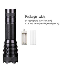 Load image into Gallery viewer, Aluminum Flashlight