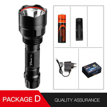 Load image into Gallery viewer, Flashlight Rechargeable Battery Lamp